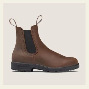 Blundstone Brown Chelsea Combat Boots